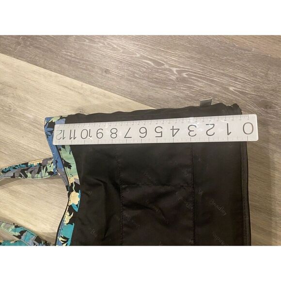 Vera Bradley-CAMO FLORAL-Pleated Tote Quilted Cotton Travel Designer Bag - Picture 15 of 16